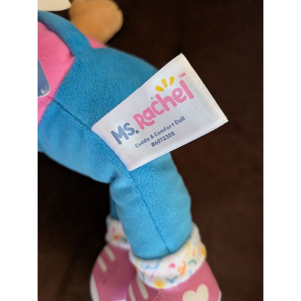 Ms. Rachel Cuddle & Comfort Doll Gund Spin Master Plush Toy Pink Blue 6072305 - Picture 3 of 6